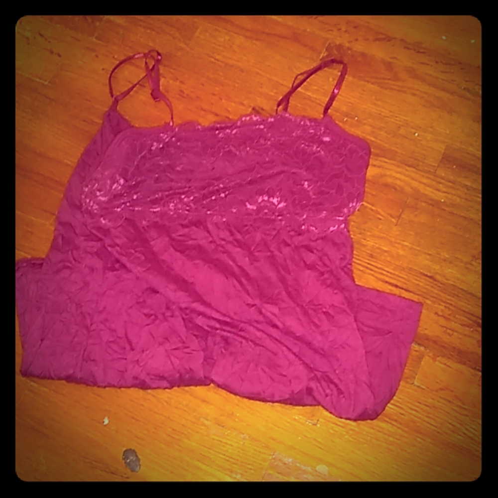 Lacey tank top